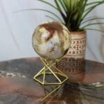 Bloem agaat bol nr. 3-4