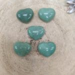 groene aventurijn kleine hartjes nr. 1