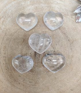 bergkristal kleine hartjes nr. 9-2