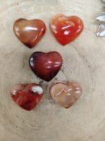 carneool kleine hartjes nr. 3-2