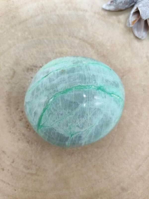 Groene maansteen handsteen nr. 1-2