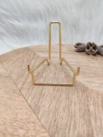 Metalen edelstenen houder maat L