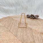 Metalen edelstenen houder maat S