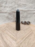 Zwarte toermalijn punt nr. 1-4