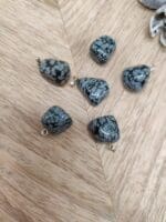 Sneeuwvlok obsidiaan hangertje-2
