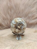 Bolhouder blad zilverkleurig-12