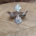 Bolhouder blad zilverkleurig