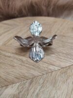 Bolhouder blad zilverkleurig