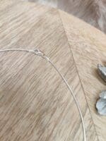 Ketting sterling zilver 42 cm-3