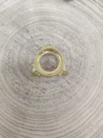 Standaard voor edelsteenbollen goudkleurig-2