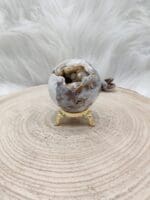 Standaard voor edelsteenbollen goudkleurig-3