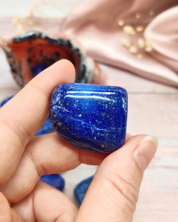 Lapis lazuli trommelstenen-3