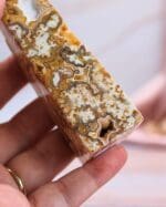 Crazy lace agaat met druzy nr. 4-6