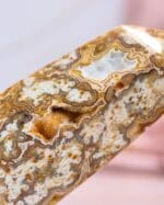 Crazy lace agaat met druzy nr. 4-8