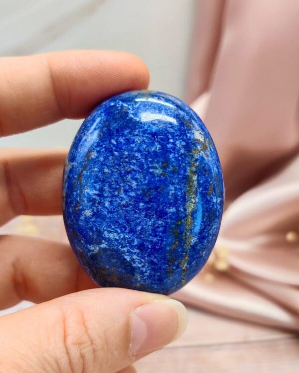 Lapis lazuli handsteen nr. 2-5