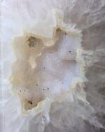 Agaat met bergkristal punt nr. 1-6