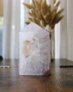 Agaat met bergkristal punt nr. 1