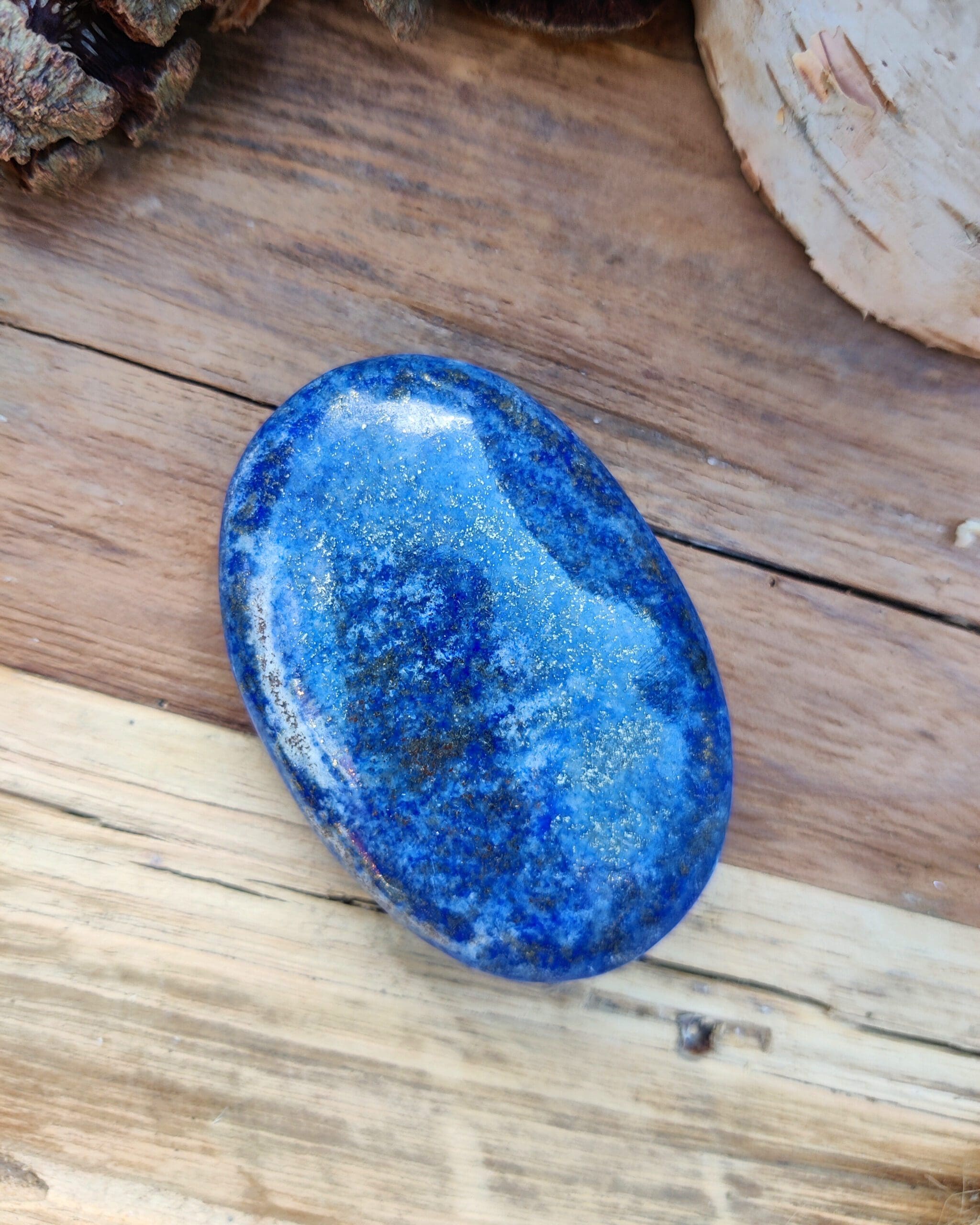 Lapis lazuli handsteen nr. 3-2