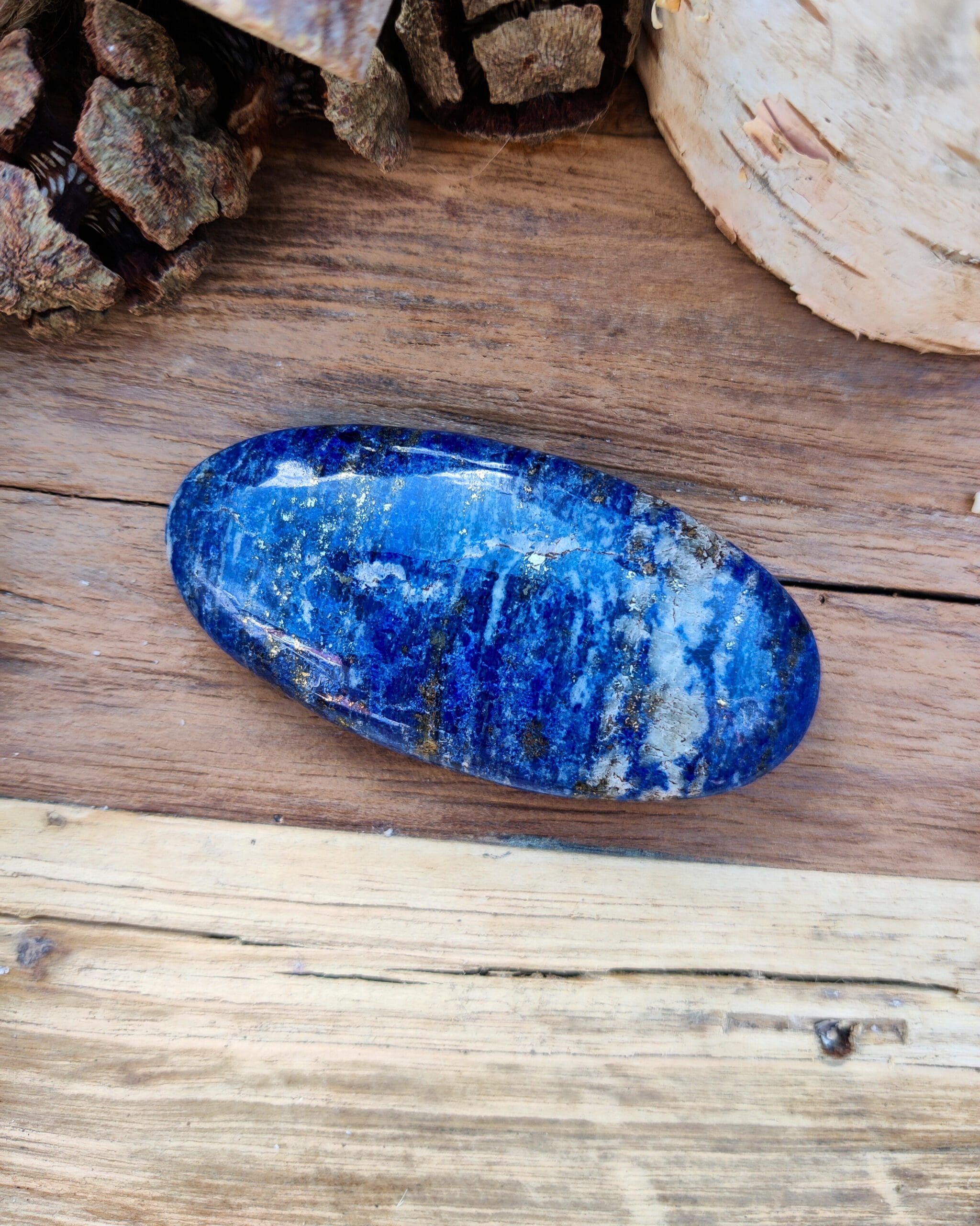 Lapis lazuli handsteen nr. 4-2