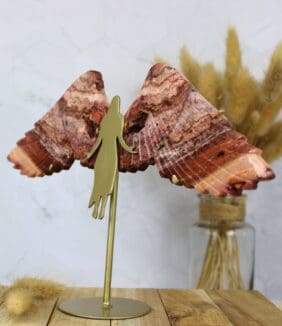 Crazy lace agaat engel op standaard nr. 1-2