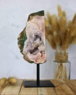 Roze amethist op standaard nr. 4-2