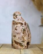 Roze amethist sculptuur nr. 2-2