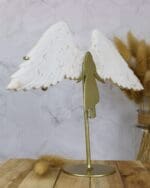 Sneeuw agaat engel op standaard nr. 4-3