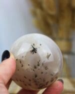 Sneeuw agaat bol nr. 4-10