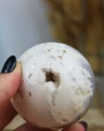 Sneeuw agaat bol nr. 4-7