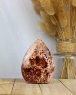 Rode jaspis druzy vlam nr. 3