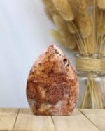Rode jaspis druzy vlam nr. 5-4