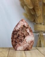 Rode jaspis druzy vlam nr. 5