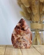 Rode jaspis druzy vlam nr. 7-4