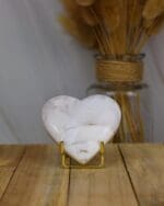 Sneeuw agaat hart nr. 6