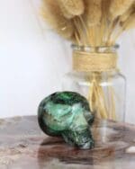 Chrysocolla schedel nr. 1