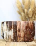 Versteend hout waxinelichthouder nr. 1-3