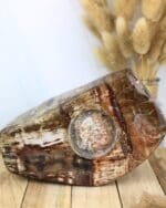 Versteend hout waxinelichthouder nr. 1-7