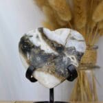 Zebra agaat hart nr. 1