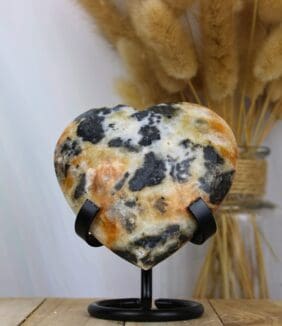 Zebra agaat hart nr. 2-2