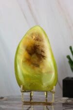 Groene opaal sculptuur nr. 1