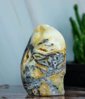 Zebra agaat druzy sculptuur nr. 2-2
