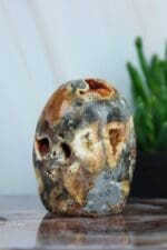 Zebra agaat druzy sculptuur nr. 3-3
