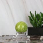 Gele serpentijn bol nr. 1-2