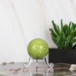 Gele serpentijn bol nr. 2-6