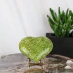 Gele serpentijn hart nr. 1