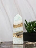 Caribbean blue calciet punt nr. 2-4