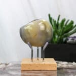 Pinguin agaat handsteen nr. 5-2