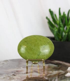 Serpentijn handsteen nr. 4-2