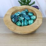 Chrysocolla trommelsteen klein