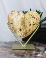Crazy lace agaat hart op standaard nr. 2-2